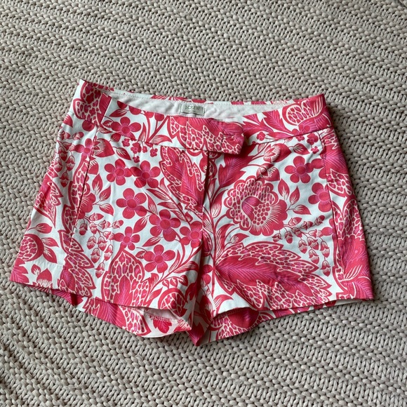 JCREW PINK FLOWER SHORTS - Picture 3 of 5